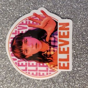 STRANGER THINGS waterproof sticker Eleven